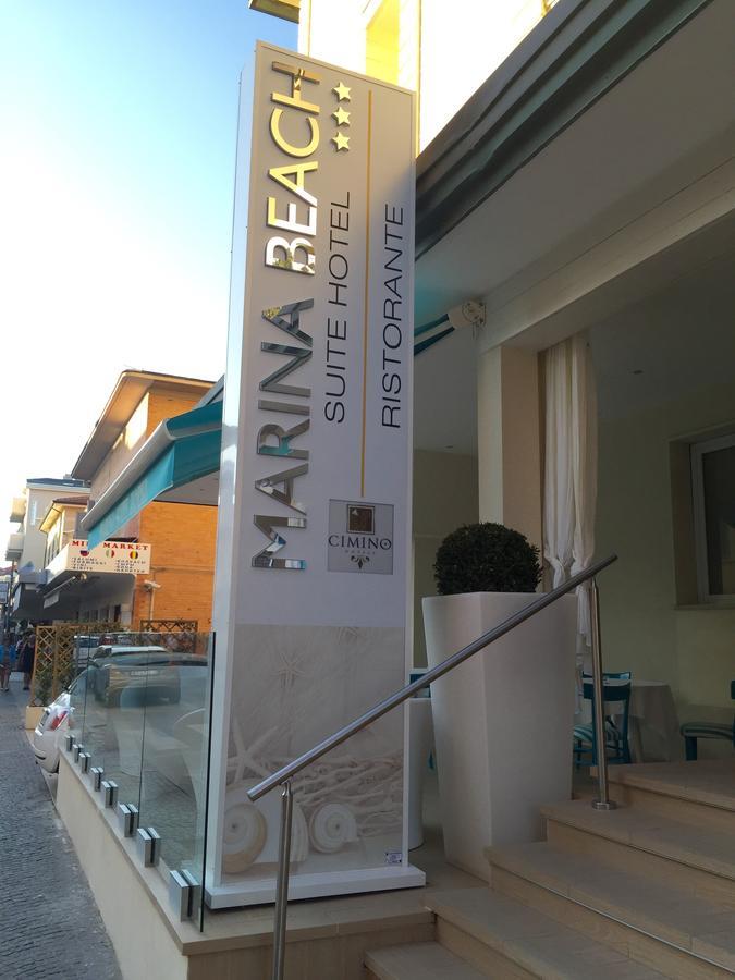 Marina Beach Suite Hotel Rimini Eksteriør billede